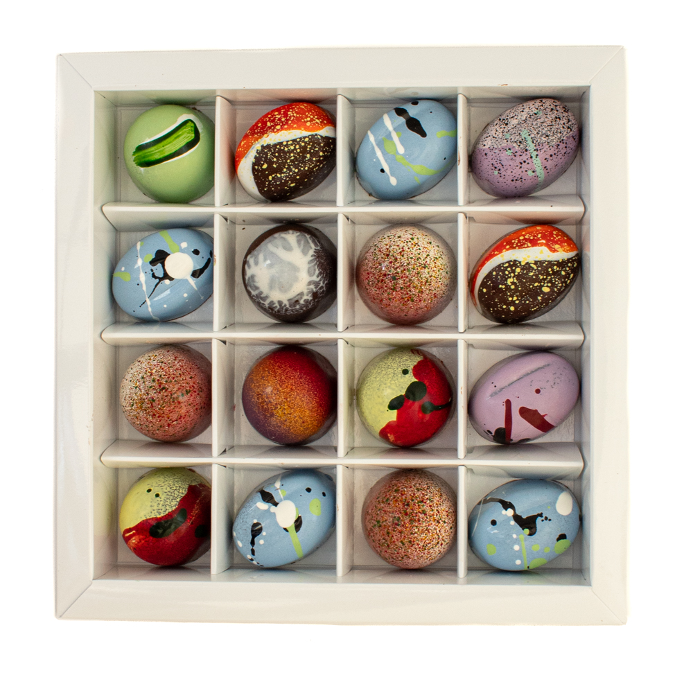 16er Pralinenbox Fruchtpralinen
