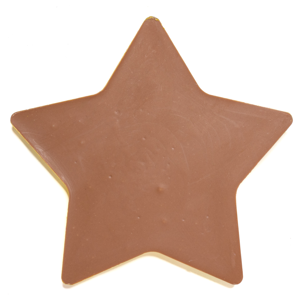 Weihnachtsstern Vollmilch-Schokolade mit Cookie